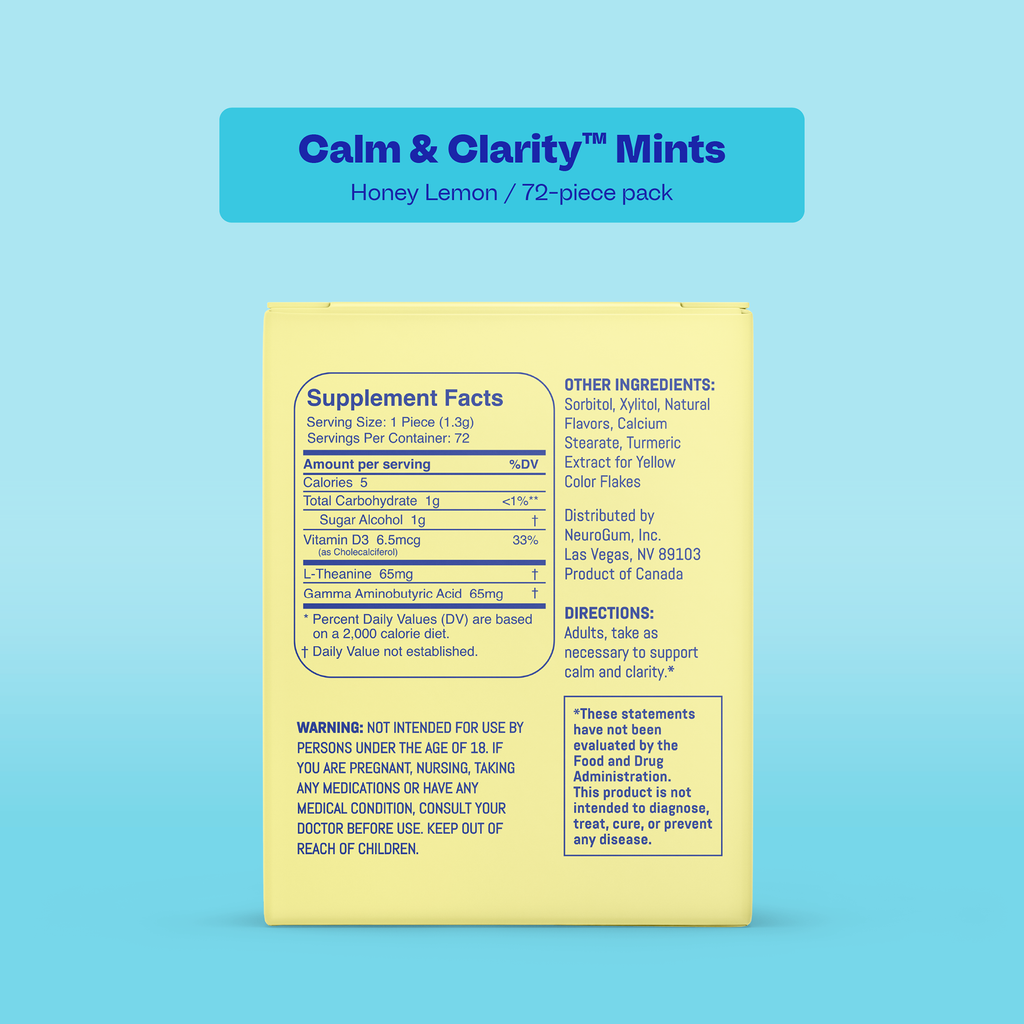 Energize & Unwind Gum + Mints